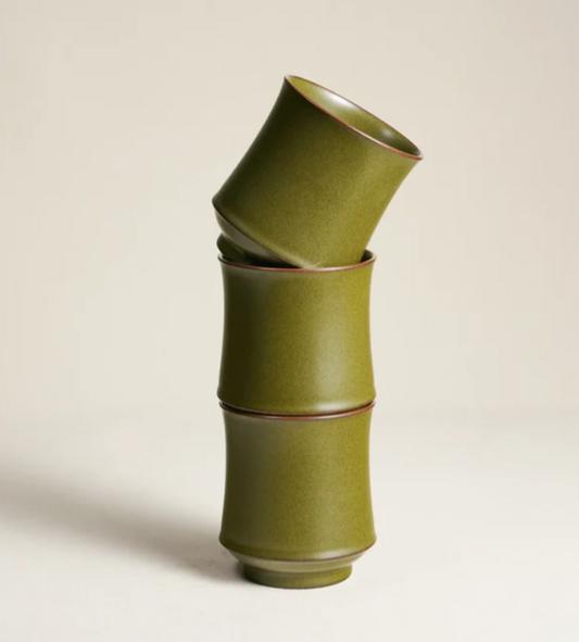 Bamboo Porcelain Mug